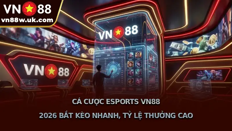 Cá Cược Esport VN88 - Tỷ Lệ Kèo 1 Ăn 99 Mới Nhất 2026 Cá Cược Esports VN88 2026 Bắt Kèo Nhanh, Tỷ Lệ Thưởng Cao