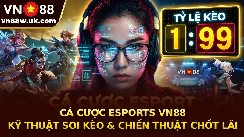 Cá Cược Esport VN88 - Tỷ Lệ Kèo 1 Ăn 99 Mới Nhất 2026 Cá Cược Esports VN88 Kỹ Thuật Soi Kèo & Chiến Thuật Chốt Lãi