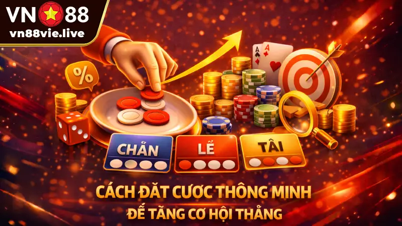 Xóc đĩa VN88 - Cẩm nang nghe vị & Bắt cầu bất bại 2026 Cách đặt cược thông minh để tăng cơ hội thắng