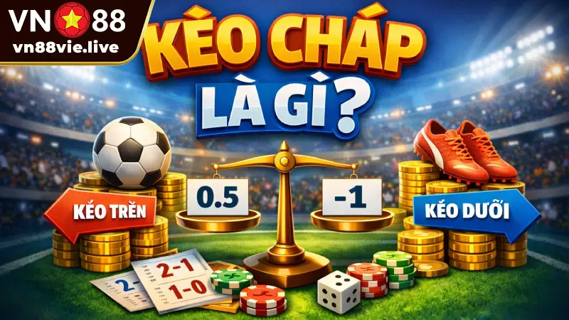 Kèo chấp VN88 - Bí kíp đọc vị bảng tỷ lệ bất bại 2026 Kèo Chấp Là Gì - Cách Đọc Kèo Cược "Bất Bại" Từ Chuyên Gia