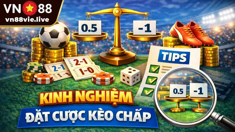 Kèo chấp VN88 - Bí kíp đọc vị bảng tỷ lệ bất bại 2026 Kinh Nghiệm Đặt Cược Kèo Chấp