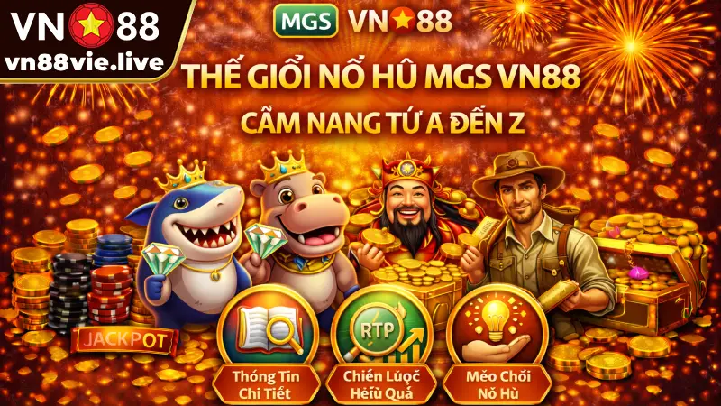 Nổ Hũ MGS VN88 - Bí kíp quay hũ 1 Ăn 99 mới nhất 2026 Thế Giới Nổ Hũ MGS VN88 - Cẩm Nang Từ A đến Z