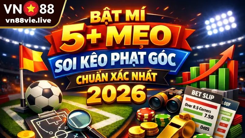 Kèo Phạt Góc VN88 - Cách bắt rung bách phát bách trúng Bật Mí 5+ Mẹo Soi Kèo Phạt Góc Chuẩn Xác Nhất 2026