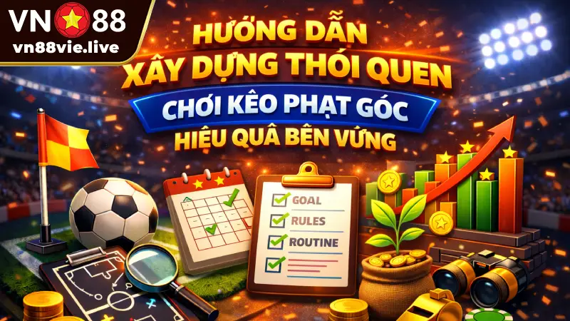 Kèo Phạt Góc VN88 - Cách bắt rung bách phát bách trúng Hướng dẫn xây dựng thói quen chơi kèo phạt góc hiệu quả bền vững