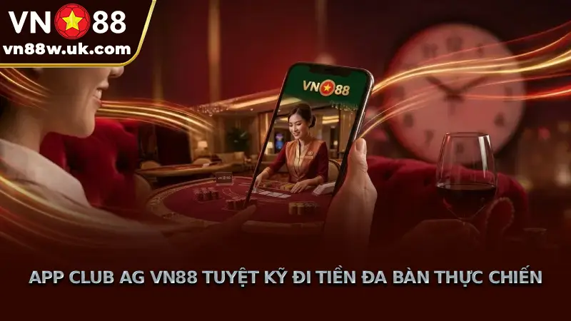Sảnh Club AG VN88 - Hạn mức cược khủng cao nhất thị trường App Club AG VN88 Tuyệt Kỹ Đi Tiền Đa Bàn Thực Chiến