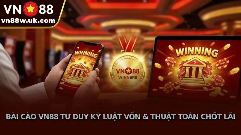Bài Cào Online VN88 | 3 Mẹo Chơi Thắng Lớn Từ Chuyên Gia Bài Cào VN88 Tư Duy Kỷ Luật Vốn & Thuật Toán Chốt Lãi