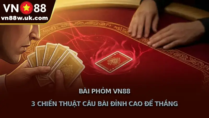 Bài phỏm VN88 - Sảnh Game Đấu trí 100% cùng với người thật Bài Phỏm VN88 3 Chiến Thuật Câu Bài Đỉnh Cao Để Thắng