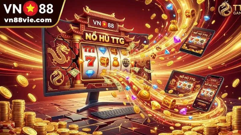 Nổ Hũ TTG VN88 - Bí Kíp Quay Hũ vs 3 Mẹo Tối Ưu Tỷ Lệ Thắng Giải Mã Sức Hút Nổ Hũ TTG VN88 Phân Tích Từ Chuyên Gia