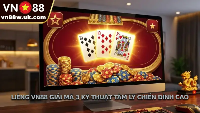 Bài Liêng VN88 Đỉnh cao tâm lý chơi bài và mẹo đánh bất bại Liêng VN88 Giải Mã 3 Kỹ Thuật Tâm Lý Chiến Đỉnh Cao