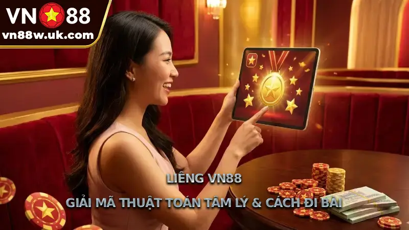 Bài Liêng VN88 Đỉnh cao tâm lý chơi bài và mẹo đánh bất bại Liêng VN88 Giải Mã Thuật Toán Tâm Lý & Cách Đi Bài