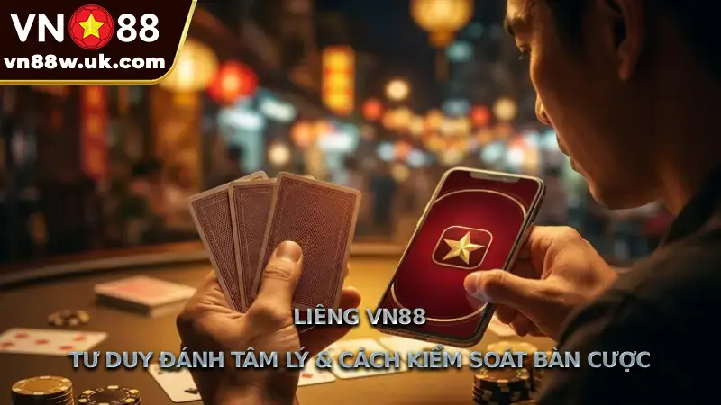 Bài Liêng VN88 Đỉnh cao tâm lý chơi bài và mẹo đánh bất bại Liêng VN88 Tư Duy Đánh Tâm Lý & Cách Kiểm Soát Bàn Cược