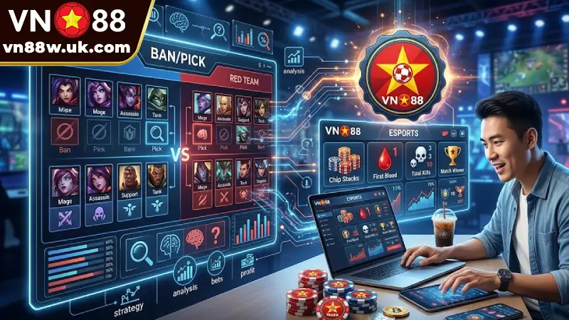 Cá Cược LoL VN88 - Giải Mã Ban/Pick & Chiến Thuật Cược Cá Cược LoL VN88 - Giải Mã Ban/Pick & Chiến Thuật Cược
