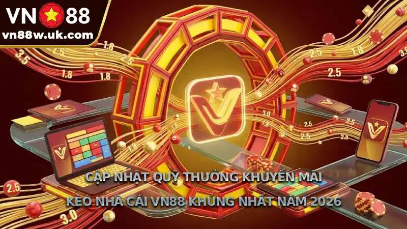 Kèo nhà cái VN88 | Cách soi kèo chuẩn và tỷ lệ cược cực cao Cập Nhật Quỹ Thưởng Khuyến Mãi Kèo Nhà Cái VN88 Khủng Nhất Năm 2026