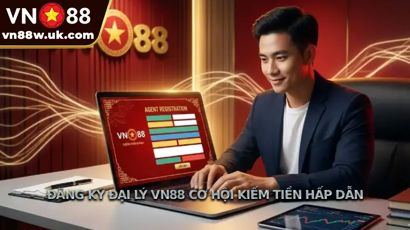 Đăng Ký Đại Lý VN88 - Nhận Chiết Khấu Hoa Hồng 50% Đăng ký đại lý VN88 cơ hội kiếm tiền hấp dẫn