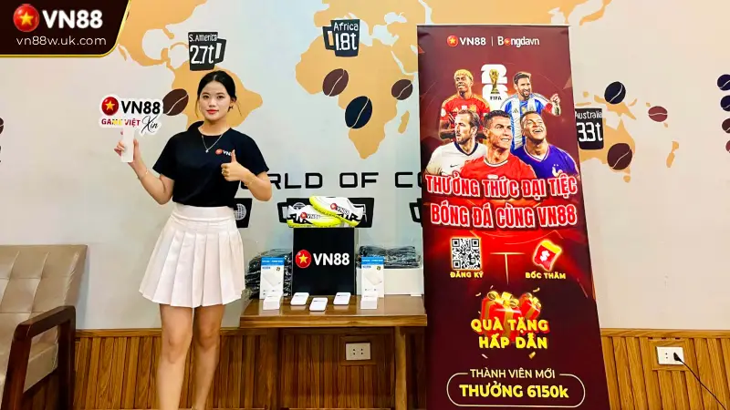 Now Coffee - Sự kiện quảng bá VN88 trải nghiệm giải trí đẳng cấp Không Gian Sự Kiện World of Coffee Ấn Tượng